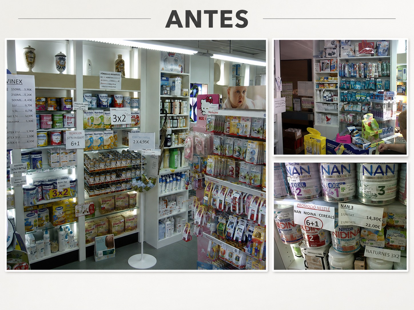 Farmacia Alcoverro — Antes de la intervención