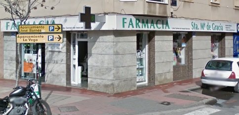 Farmacia antes de la reforma - Fachada original