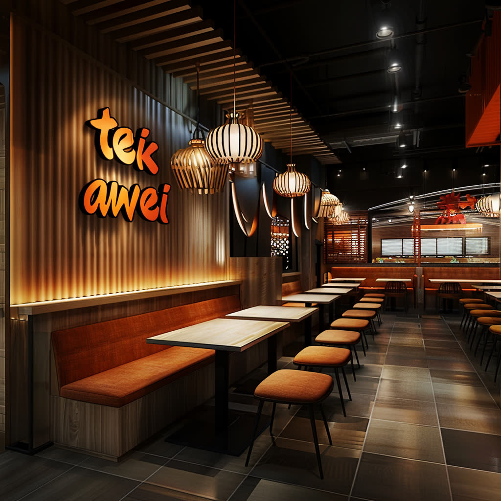 Teik Awei - Ambiente y detalles de diseño