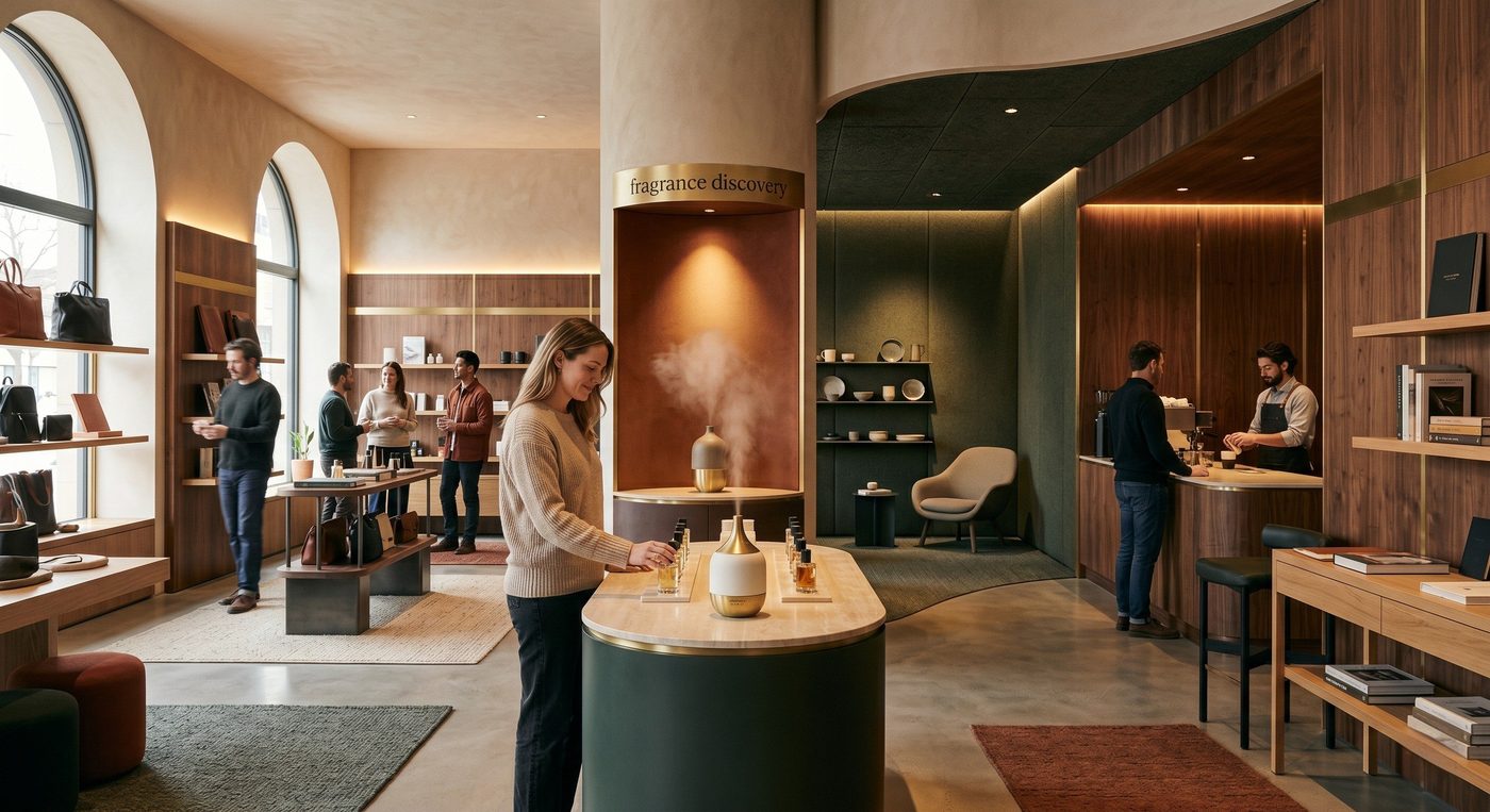 Retail emocional — viaje sensorial del cliente